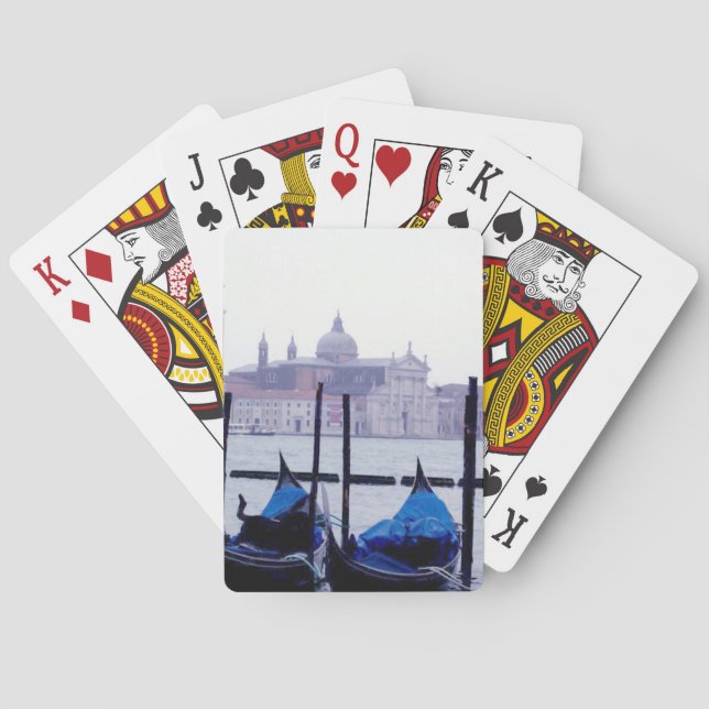 Jeu De Cartes Venise Italie Voyage (dos)