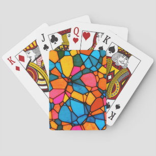 Jeu De Cartes Verre de fixation