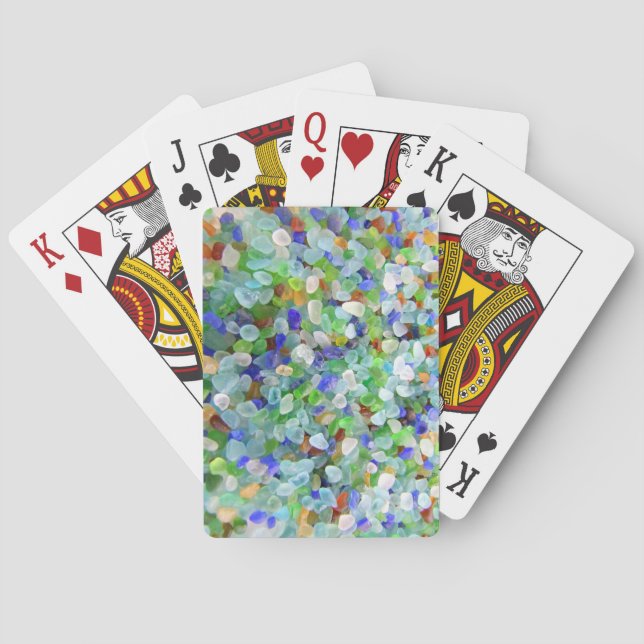 Jeu De Cartes Verre de mer (dos)