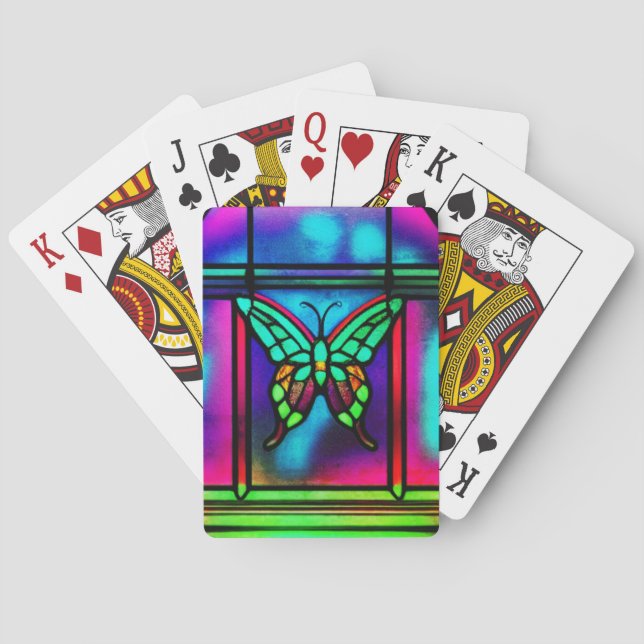 Jeu De Cartes Verre tendu (dos)
