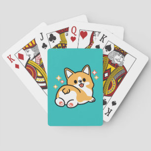 Jeu De Cartes Vibes Corgi Butt et Nap - Joli chien couché