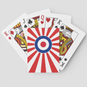 Jeu De Cartes Vibrant Roundel Mods JAPON Scooter cible