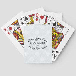 Jeu De Cartes Vierge personnalisable - Créez votre propre
