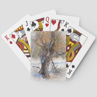 Jeu De Cartes Vieux Homme Willow Walking