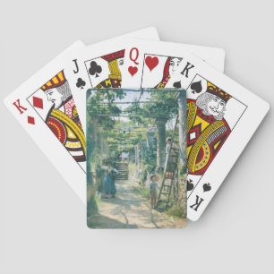 Jeu De Cartes VIEUX VIGNOBLES RÉCOLTE Rustique Campagne