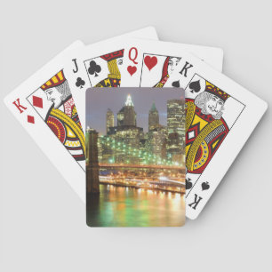 Jeu De Cartes View of Lower Manhattan and the Brooklyn Bridge