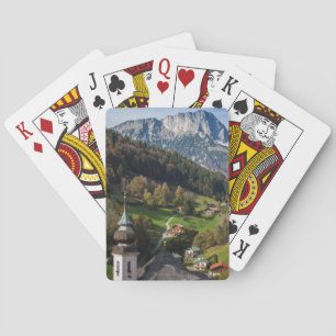 Jeu De Cartes Village bavarois pittoresque, Allemagne