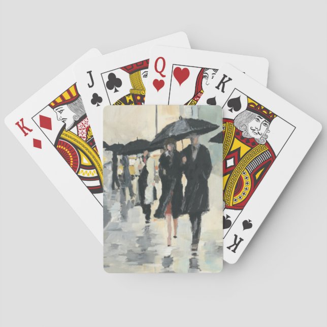 Jeu De Cartes Ville sous la pluie (dos)