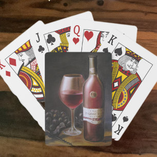 Jeu De Cartes Vin rouge