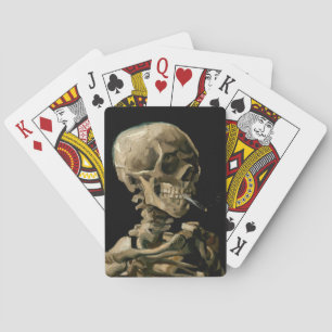 Jeu De Cartes Vincent van Gogh - Crâne avec cigarette brûlante