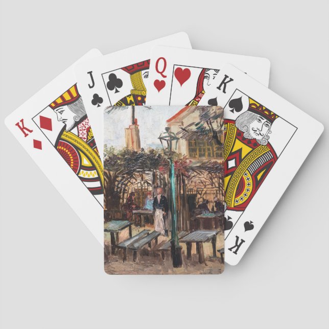 Jeu De Cartes Vincent Van Gogh - La Guinguette sur Montmartre (dos)