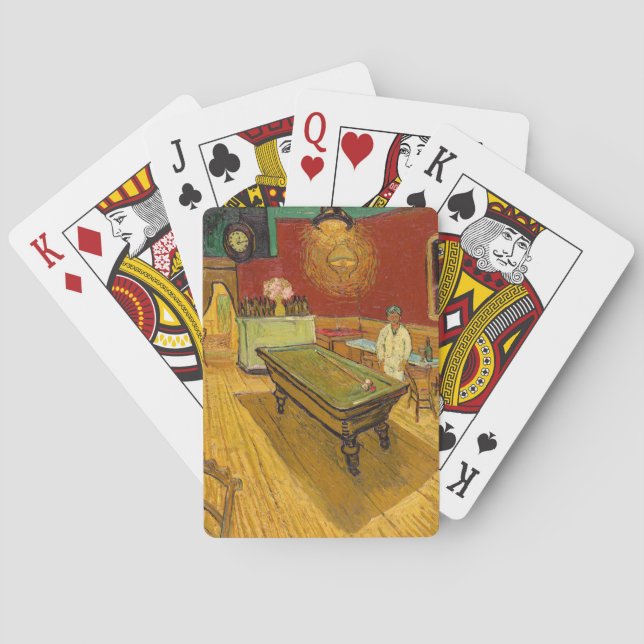 Jeu De Cartes Vincent van Gogh - Le Night Café (dos)