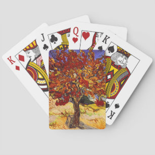Jeu De Cartes Vincent Van Gogh Mulberry Tree Fine Art Painting