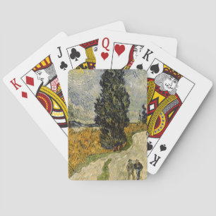 Jeu De Cartes Vincent van Gogh   Route avec Cyprès, 1890