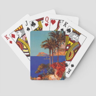 Jeu De Cartes Vintage Antibes Côte d'Azur