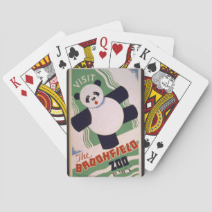 Jeu De Cartes "Vintage Brookfield Zoo WPA art" 