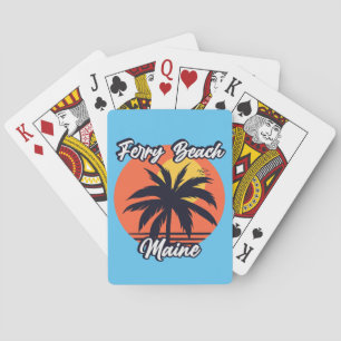 Jeu De Cartes Vintage Ferry Beach Maine