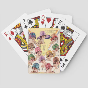 Jeu De Cartes Vintage Hats