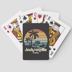Jeu De Cartes Vintage Jacksonville Floride