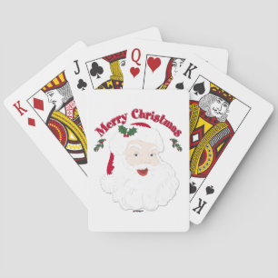 Jeu De Cartes Vintage Joyeux Noël Père Noël