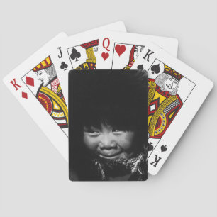 Jeu De Cartes Vintage USA Alaska eskimo enfant Jigsaw Puzzle