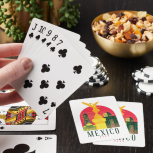 Jeu De Cartes Vintage voyage de Mexico