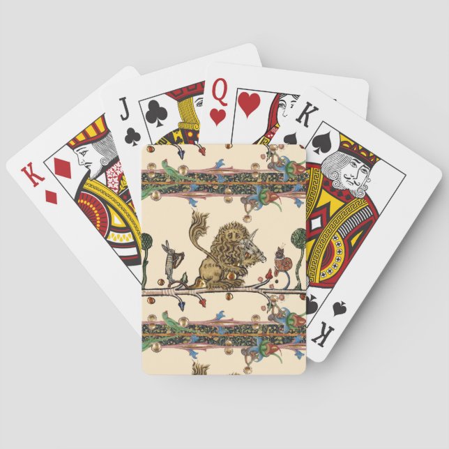 Jeu De Cartes Violoniste Lion, Hare (dos)