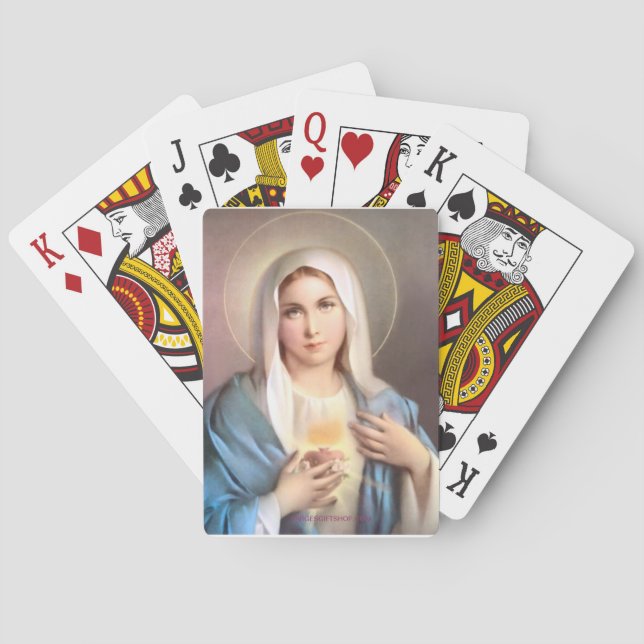 JEU DE CARTES VIRGIN MARY (dos)