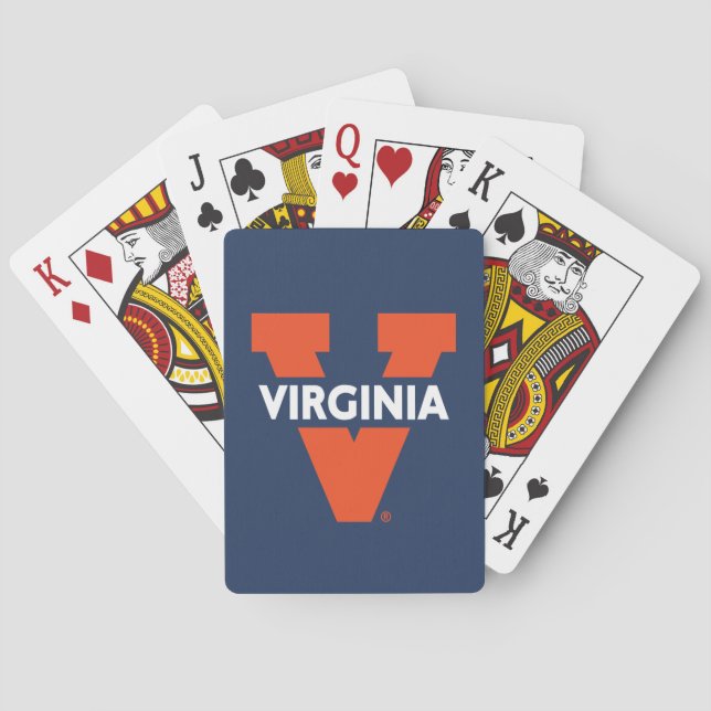 Jeu De Cartes Virginia Split V (dos)