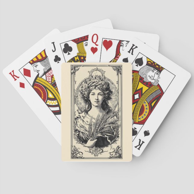 Jeu De Cartes Virgo (dos)