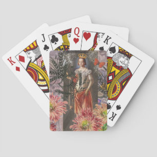 Jeu De Cartes Virgo Femme Astrologie Whimsical Portrait