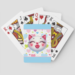 Jeu De Cartes Visage de chat baisant