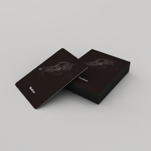 Jeu De Cartes Visage de chien noir simple