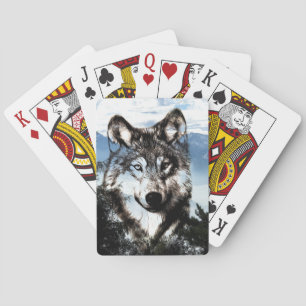 Jeu De Cartes Visage de loup