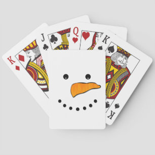 Jeu De Cartes Visage de neige