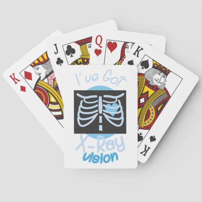 Jeu De Cartes Vision à rayons X (dos)