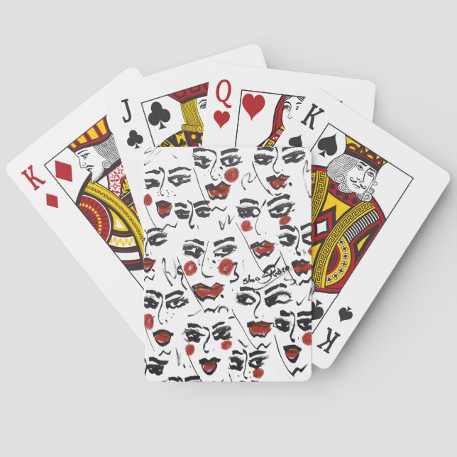Jeu De Cartes Vision Jouer des cartes (dos)