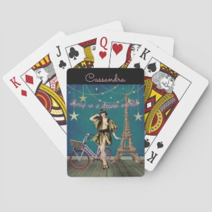 Jeu De Cartes Vit Dans Un Monde De Rêve Funky Altered Art