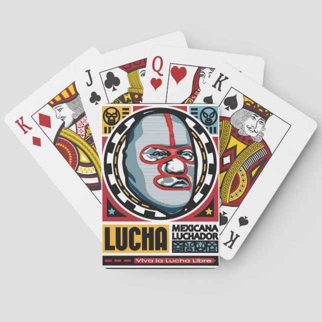 Jeu De Cartes viva la lucha libre#1 (dos)