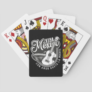 Jeu De Cartes Viva Mexico Party avec ma guitare