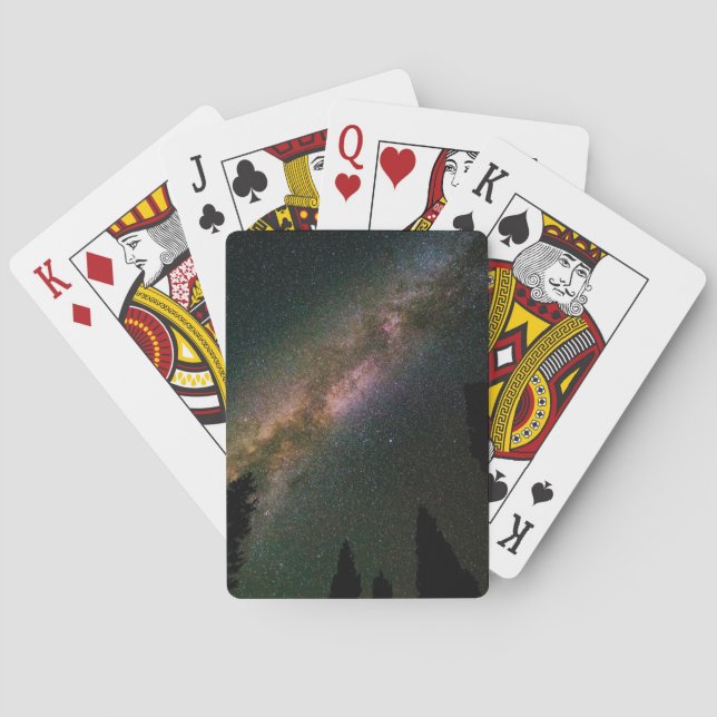Jeu De Cartes Voie Lactée au-dessus du col Lizard Head (dos)