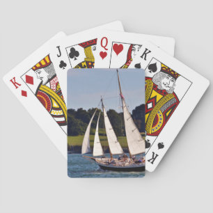 Jeu De Cartes Voile À Newport, Rhode Island, États-Unis