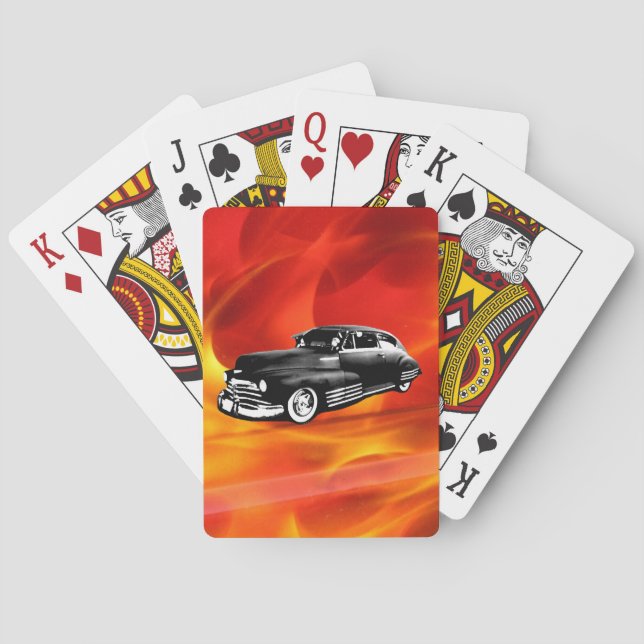 Jeu De Cartes Voiture classique (dos)