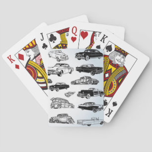 Jeu De Cartes Voitures Classiques cool Jouer Cartes