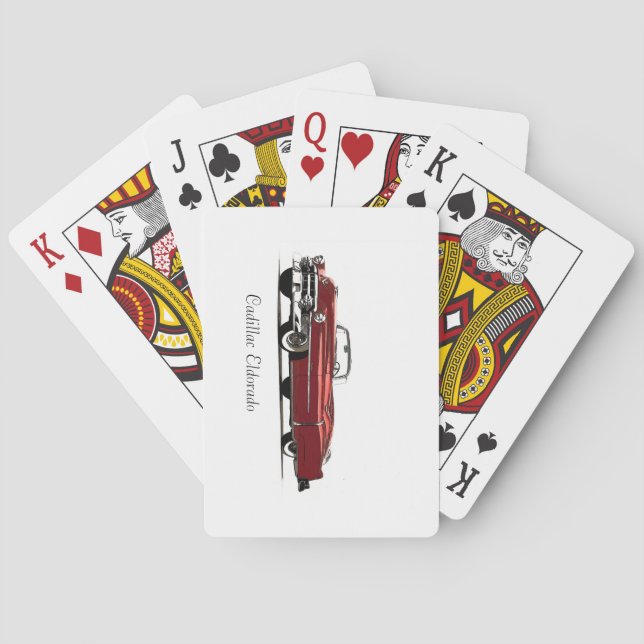 Jeu De Cartes Voitures Classiques Jouer Des Cartes (dos)