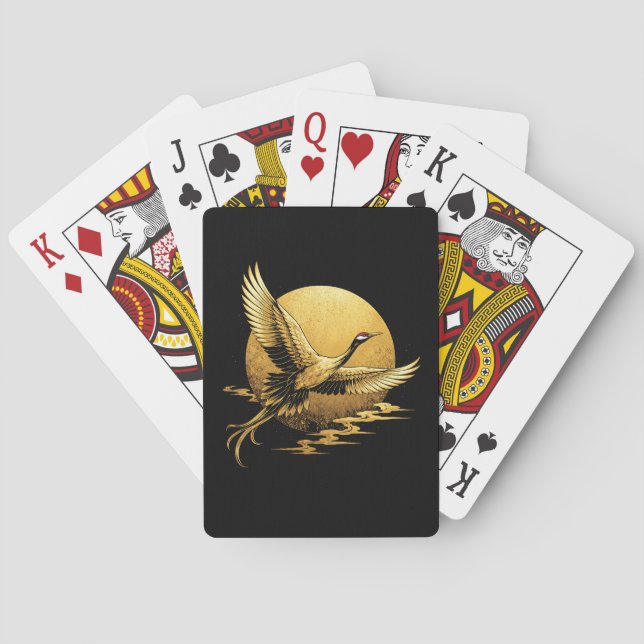 Jeu De Cartes Vol doré (dos)