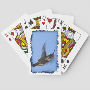 Jeu De Cartes Vol du bord blanc du colibri