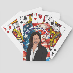 Jeu De Cartes Vote pour Kamala Harris 2024