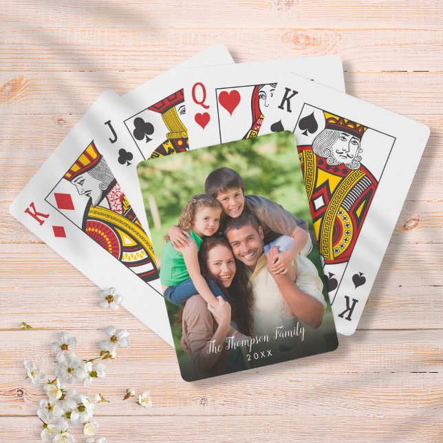 Jeu De Cartes Votre photo de famille préférée (Créateur téléchargé)