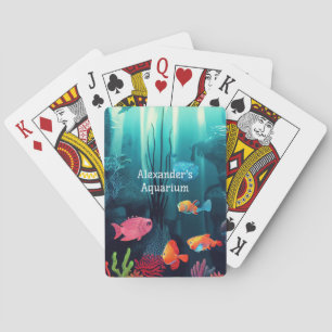 Jeu De Cartes Votre propre aquarium Exotic Fish Tank